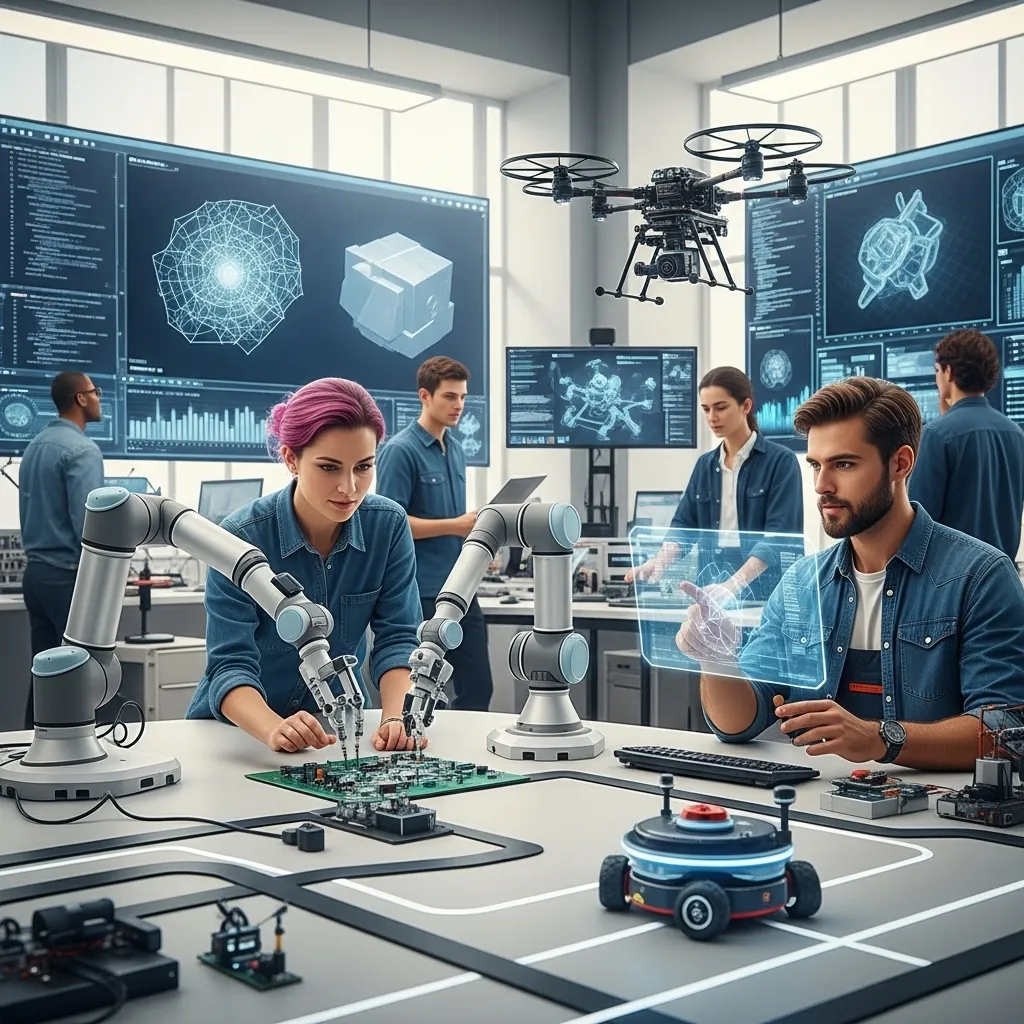 Robotyka w akcji: od teorii do zastosowań